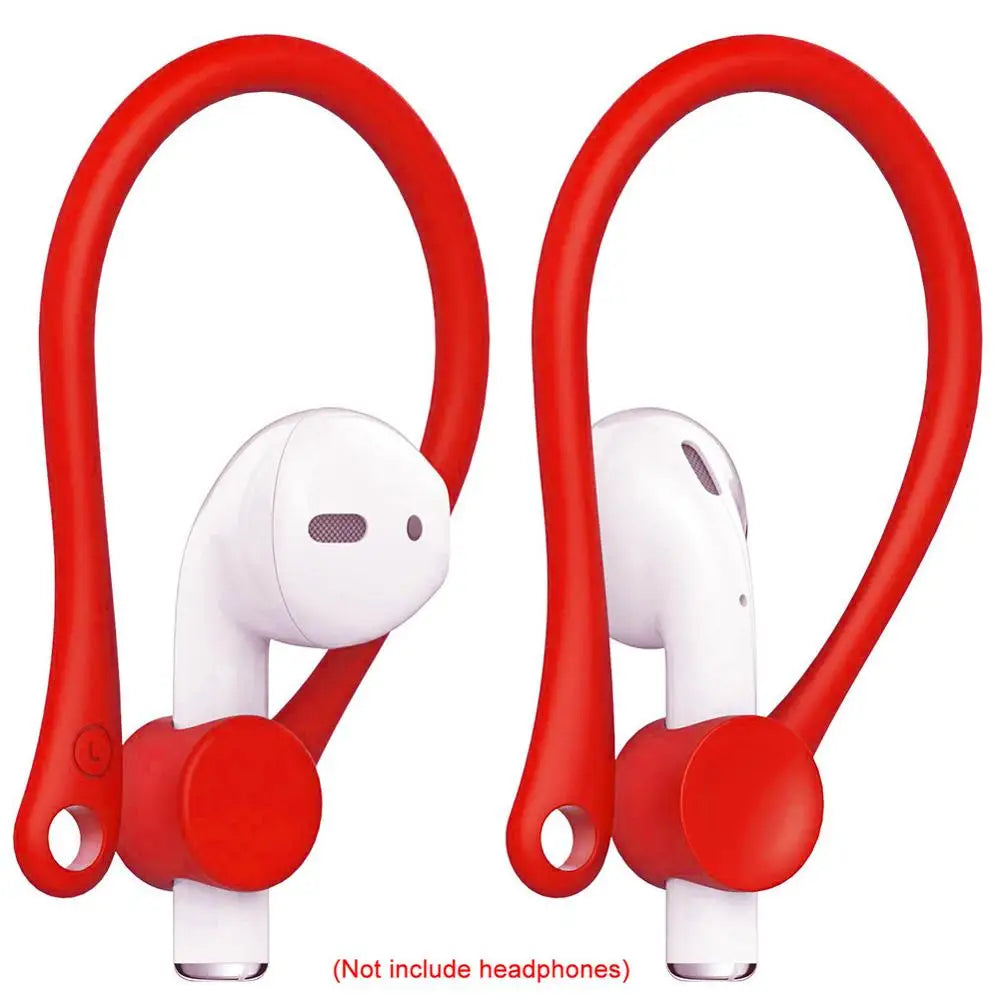 3D Earphone Cases  for Airpods 1 2 Mini Anti-fall Bluetooth Headset Earhooks Earphone Holder for Air pods 2 Case Accessories