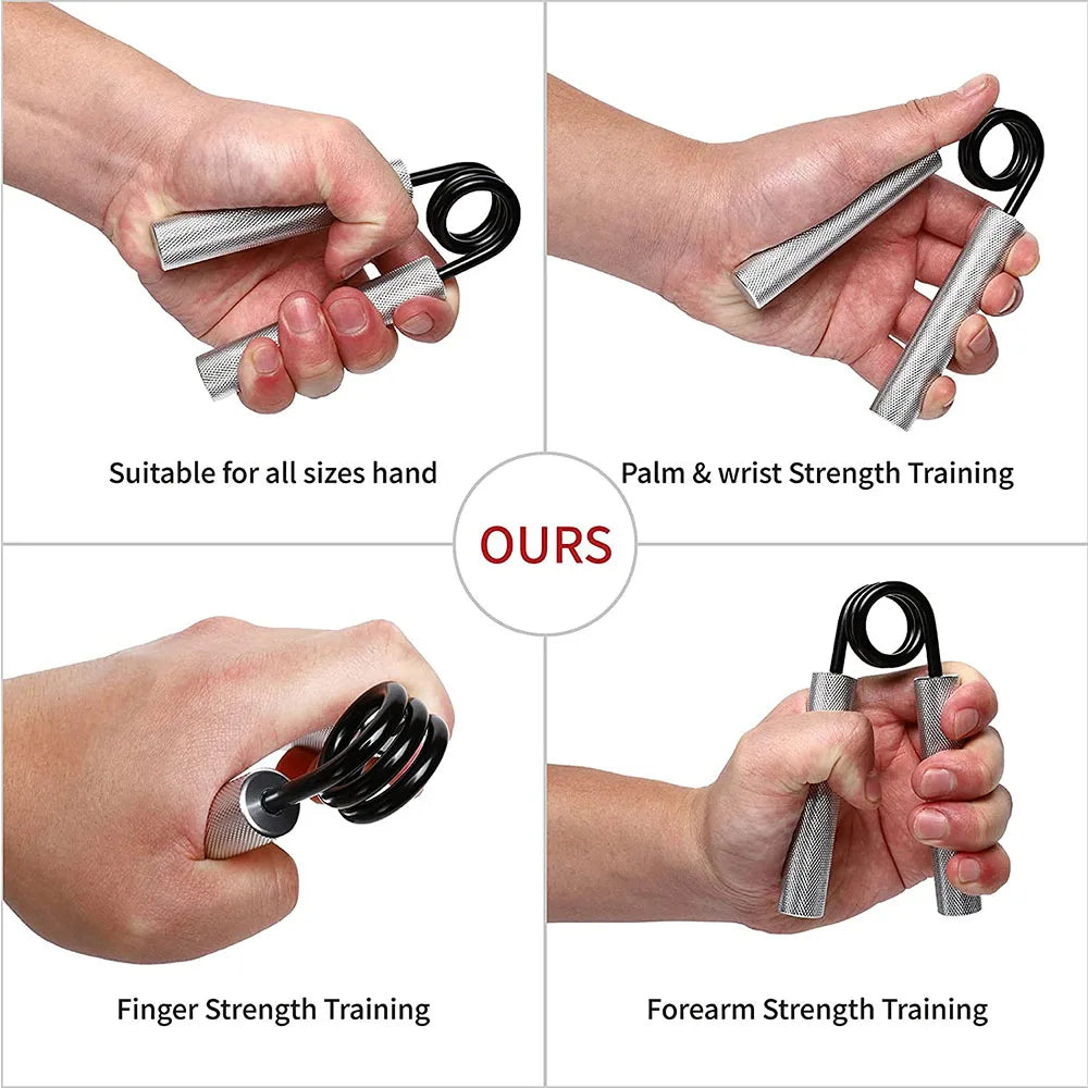 New Strength Foam Heavy Gym Fitness Grip Arm Trainer Forearm Exerciser Wrist Clamp Finger Rehabilitation Muscle Recovery 2023
