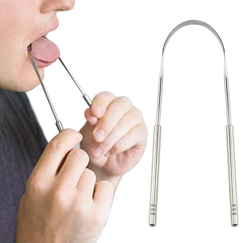 Mund Reiniger- Für Mundhygiene und gegen Mundgeruch- Säubert Zunge und entfernt Bakterien