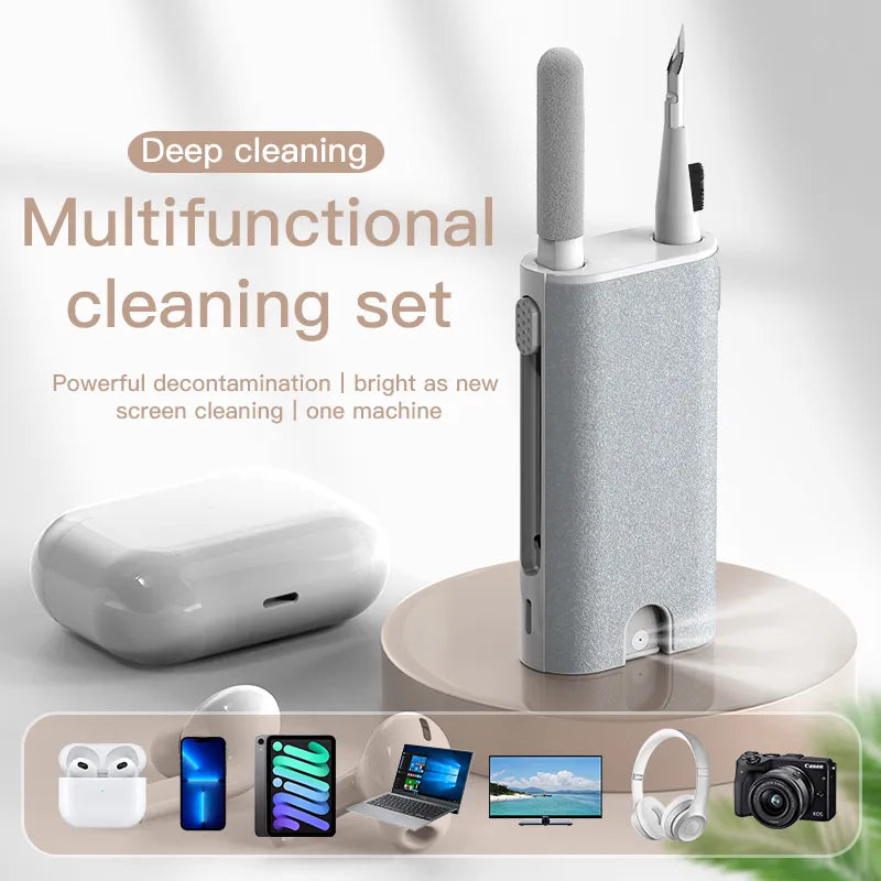Multifunctional Cleaner Brush Kit For Airpods Pro 3 2 1 Wireless Earphone Cleaning Pen Camera Phone Tablet Laptop Screen Cleaner