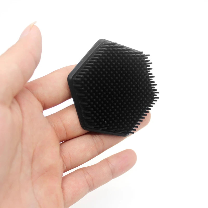Men Facial Cleaning Brush Scrubber Silicone Miniature Face Deep Clean Shave Massage Face Scrub Brush Face Cleaner